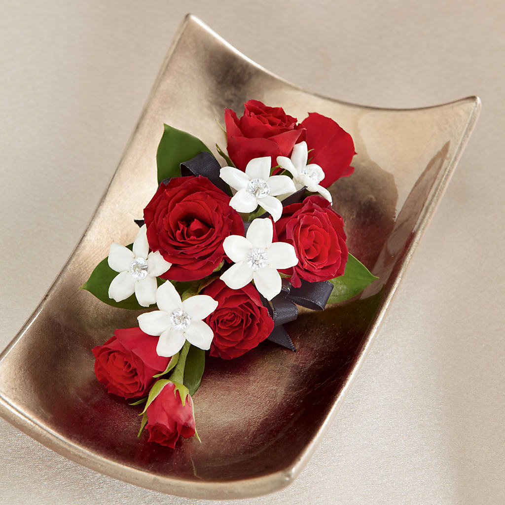 Poetry Corsage – KATHY'S FLOWERS, Adair OK