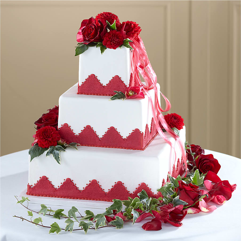 Forever Happiness Cake Decor – KATHY'S FLOWERS, Adair OK