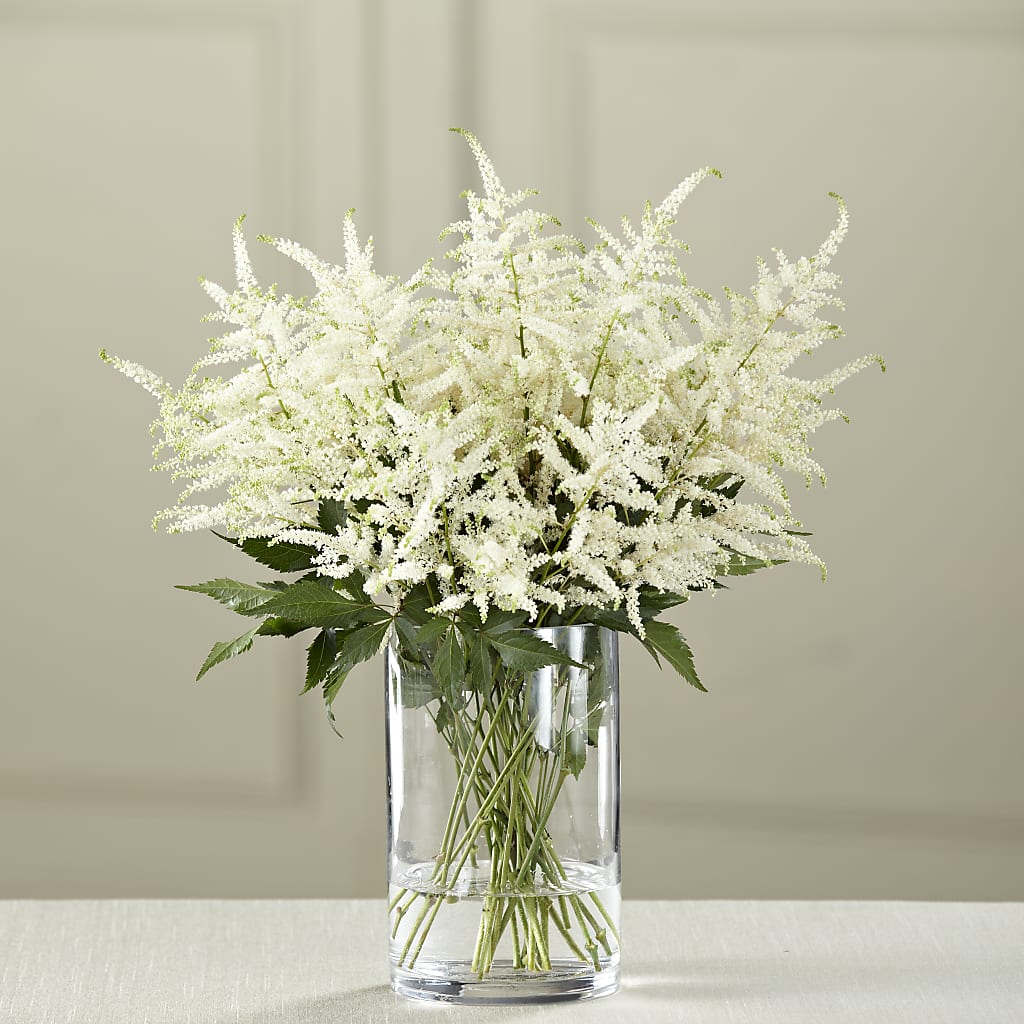 White Astilbe Bouquet – KATHY'S FLOWERS, Adair OK