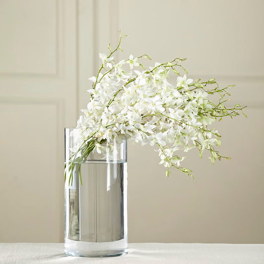 White Dendrobium Bouquet – KATHY'S FLOWERS, Adair OK